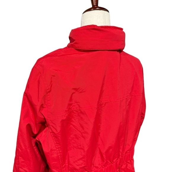 Tommy Hilfiger Windbreaker Hooded Nylon Red Zip Up. Women’s Size XXL - Picture 8 of 13